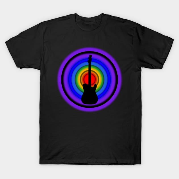 Electric Guitar T-Shirt by Celtic Morrigan